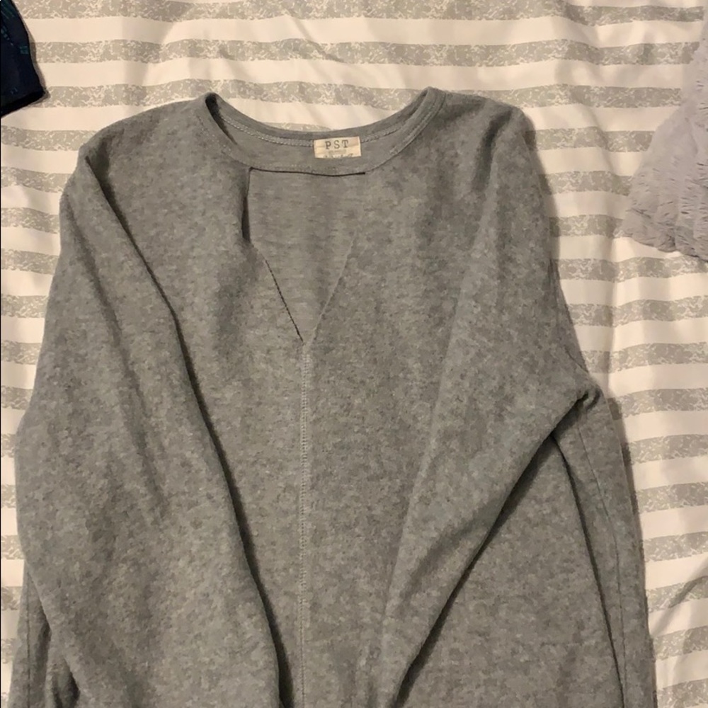 Grey sweater